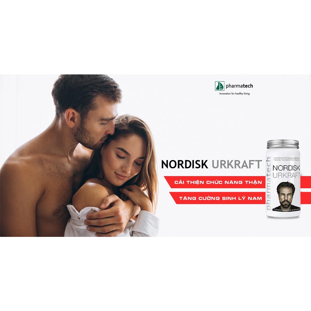 Viên uống hỗ trợ sức khỏe nam giới NORDISK URKRAFT 68 viên